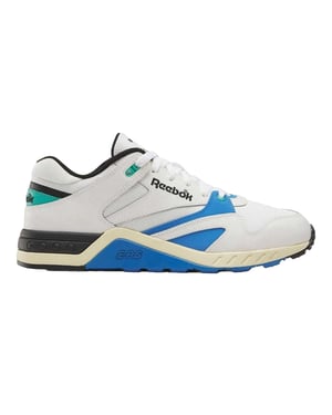 Reebok Dames ERS 4000 Leren Sneakers (Wit/Blauw)