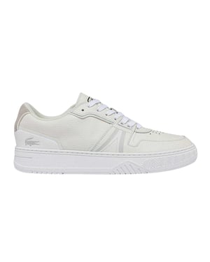 Lacoste Heren L003 Neo Leren Trainers (Wit)