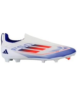 Adidas F50 League LL FG/MG Kids White Football Boots