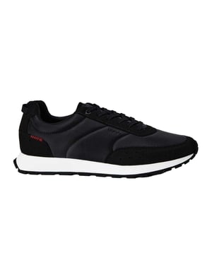 Hugo Icelin nylon hardloopschoenen voor heren (Zwart)