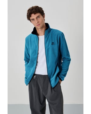 Herrfleece Zip-front Sweatshirt