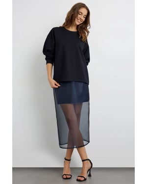 Marineblauwe Sweatshirt