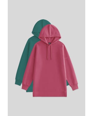 Oversized Hoodie met Zakken