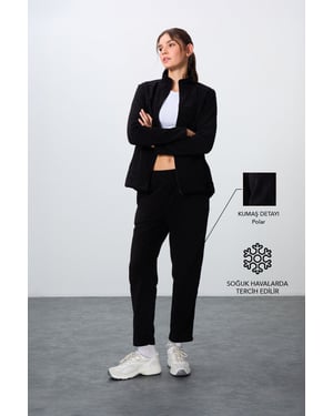 Vrouwen Lange Mouwen Rits Trainingspak Set