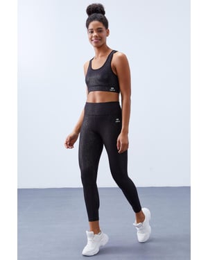 Ärmlös aktiv uppsättning med högmidjade leggings