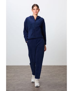 Oversized Hooded Rits Trainingspak Set