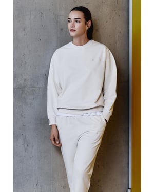 Oversized Sweatshirt En Elastische Boord Broekset