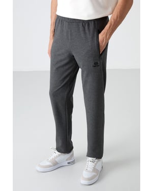 Heren Regular Fit Recht Gesneden Joggingbroek