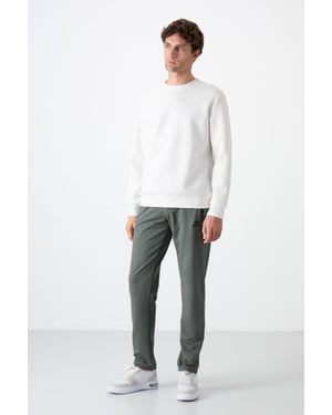 Heren Regular Fit Rechtvallsweatpants