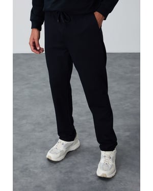 Heren Regular-Fit Katoenmix Sweatpants