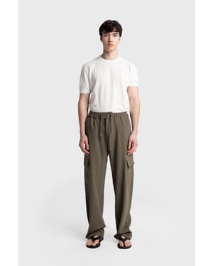 Heren Katoenen Rechte Knit Broek