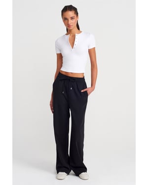 Wijde Crepe Broek