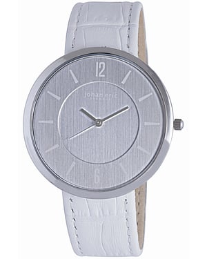 Johan eric: vejle womens silver watch..