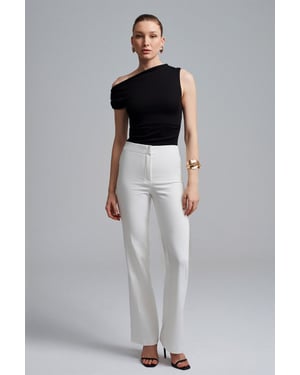 Hoge Taille Flared Broek
