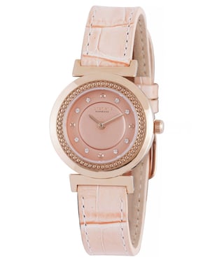 Johan eric: djursland womens orange watch..