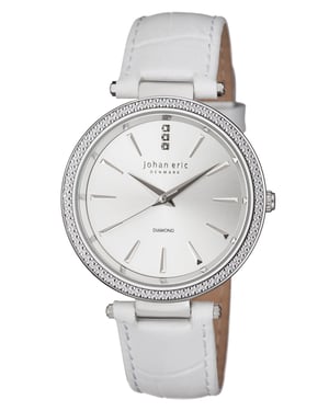 Johan eric: fredericia women's silver watch..