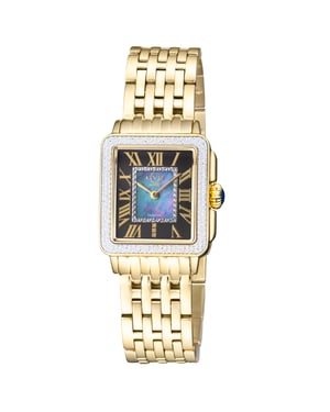 GV2 WOMEN S PADOVA Black dial 12307B Swiss Quartz  Watch