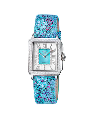 Gv2 padova women's-leather light blue strap