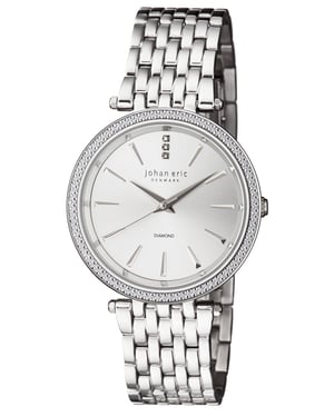 Johan eric: fredericia women's silver watch..
