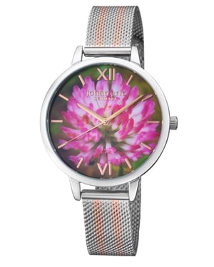 Johan eric:rodklover ss watch ss/rose gold mesh strap