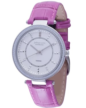 Johan eric: ballrup women's silver watch..