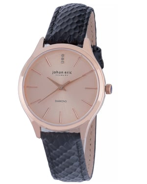 Johan eric: herlev women's gold watch..