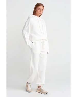 Women's Wide-Leg Fleece Jogger Pants