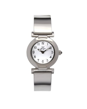 Yonger and Bresson White Dial with Silver Watch