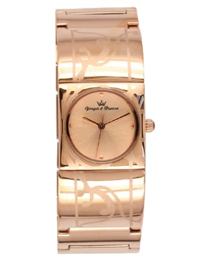 Yonger and Bresson: Yellow Gold Stainless Steel Watch