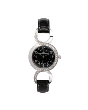 Yonger and Bresson Black Band with Black Dial