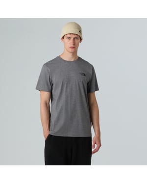 Men's Simple Dome T-Shirt TNF Medium Grey Heather