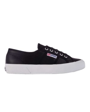Superga Dames/Dames 2750 Nappaleer Trainers (Zwart, Wit)