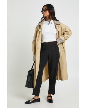 Petite Boohoo Basics Tailored Tapered Trouser