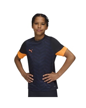 Puma Barn/ungdomar IndividuellCUP-tröja (Marinblå/orange)