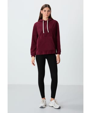 Hoge taille katoenen blend leggings