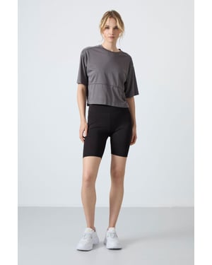 Hoge Taille Korte Sportleggingen