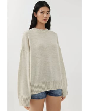Crew Neck Mysig Tröja