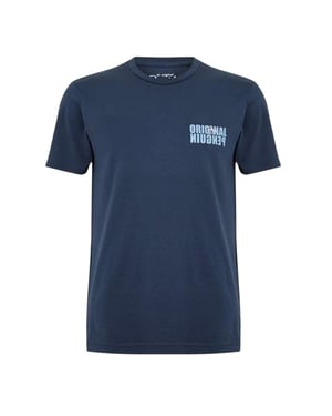 Original Penguin Herenlogo T-Shirt (Yale Blauw)