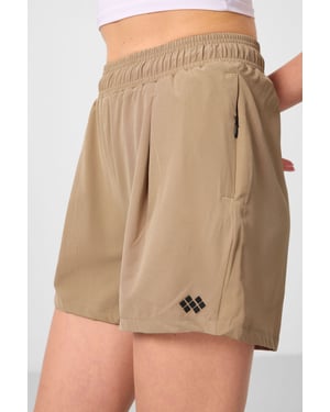 Hoge-Waisted Gebreide Shorts