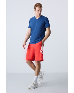Herrens fleece-sweatshorts
