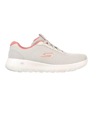 Skechers Dames/Dames Go Walk Joy Colour Pop Mesh Trainers (Gebroken Wit/Roze)