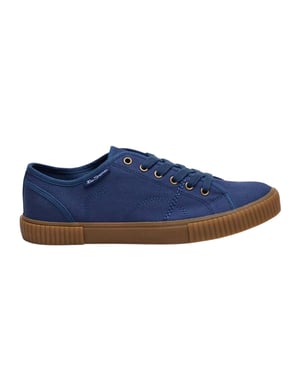 Ben Sherman Canvas Trainers Heren (Marine)