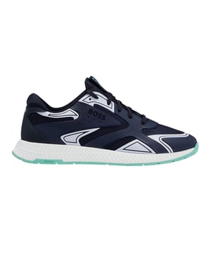 Boss Heren Sportschoenen (Blauw)