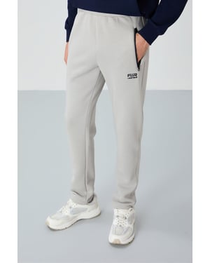 Heren Regular Fit Fleece Joggingbroek