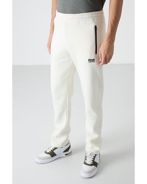 Heren Regular Fit Fleece Broek