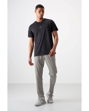 Herrers raka sömlösa sweatpants
