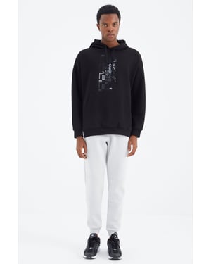 Heren Relaxed Fit Fleece Sweatpants
