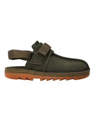 Reebok Unisex Beatnik-sandalen van suède voor volwassenen (Leger Groen)
