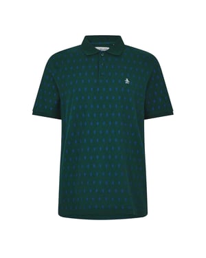 Original Penguin Heren Minimal Regelmatig Poloshirt (Bug juni)