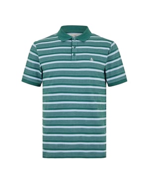 Original Penguin Heren Gestreept Polo Shirt (Bug juni)